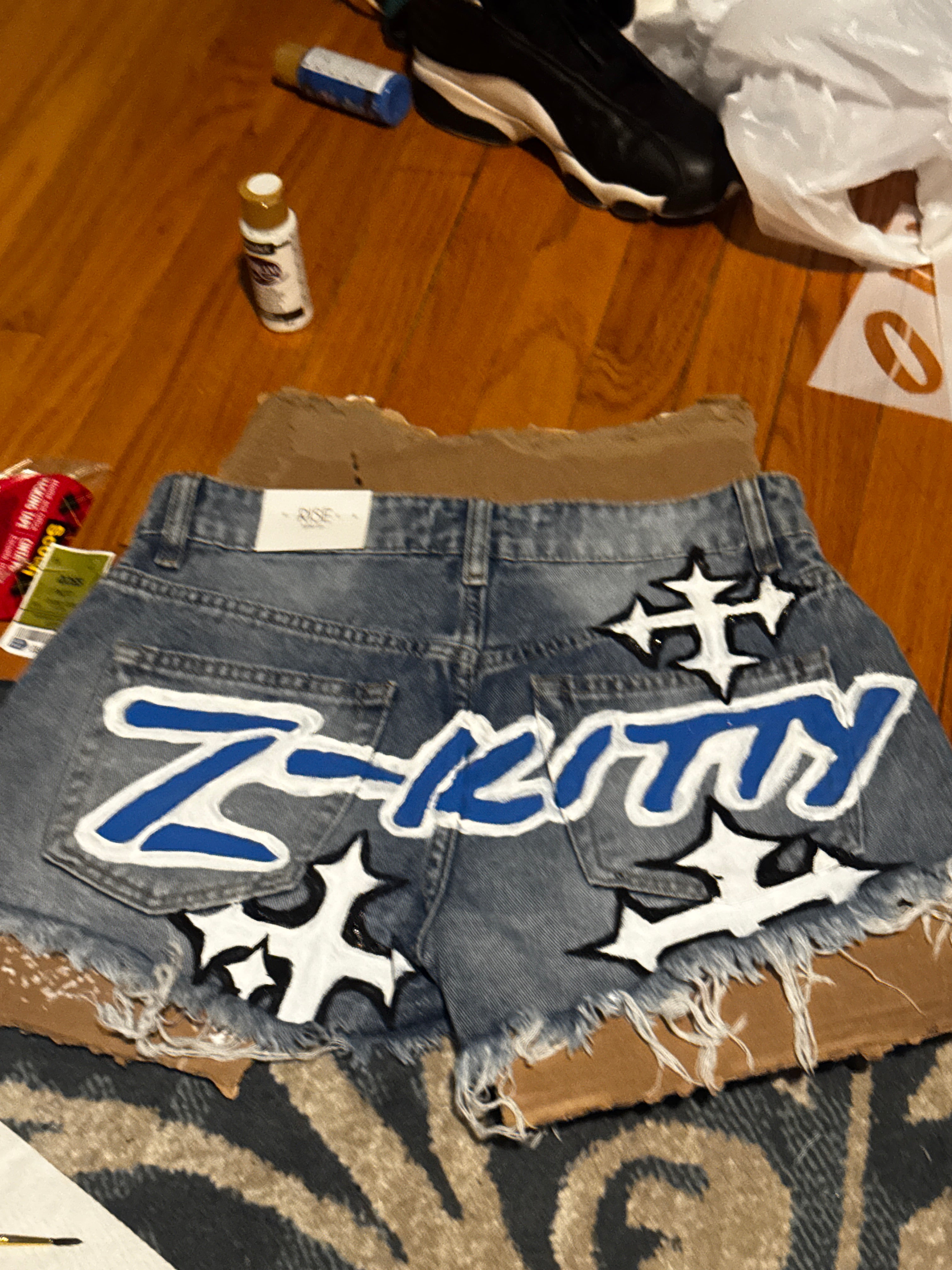 Custom Painted Shorts